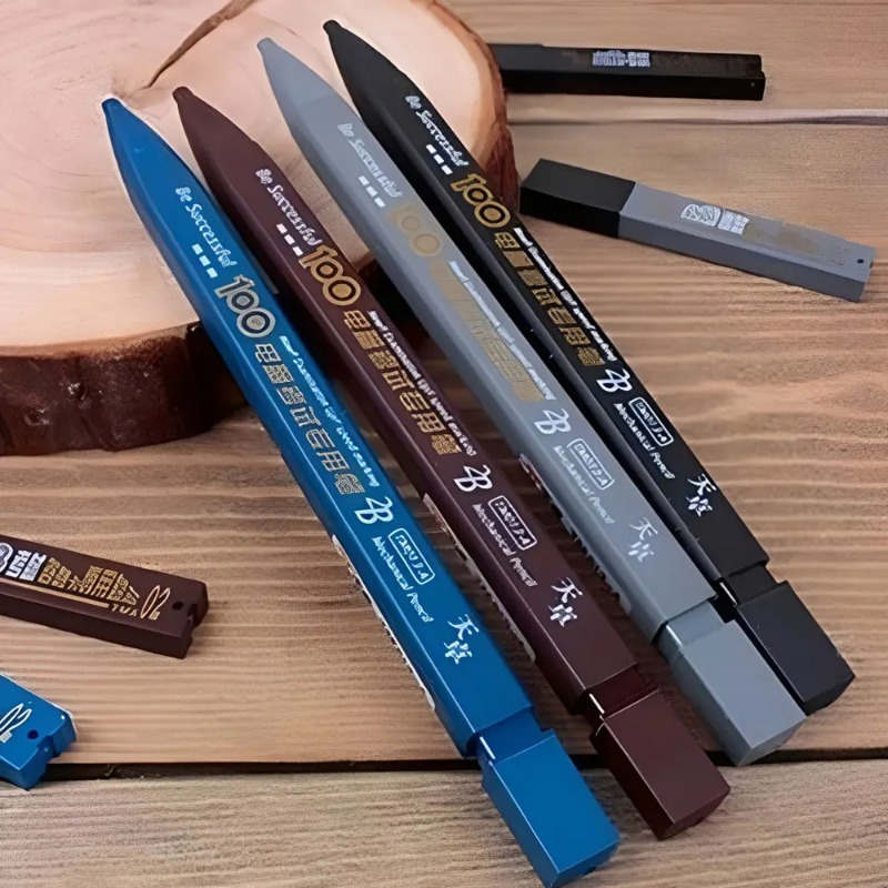 Staedtler Pencil Lumocolor - Zestaw ołówków mechanicznych 2B, zawierający 1