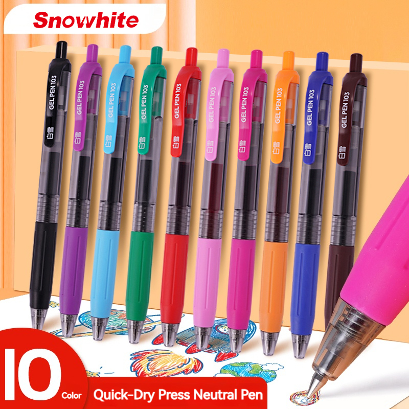 Pilot Pen G2 - Zestaw wielokolorowych długopisów żelowych 0,5 mm