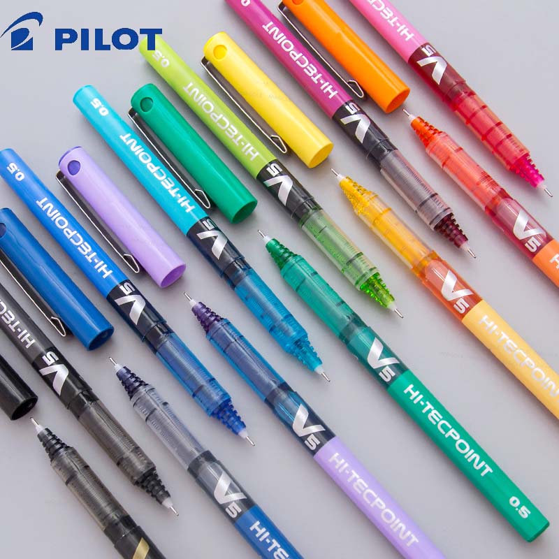 Pilot Pen G2 - Japońskie długopisy żelowe HI-TECPOINT BX-V5 z