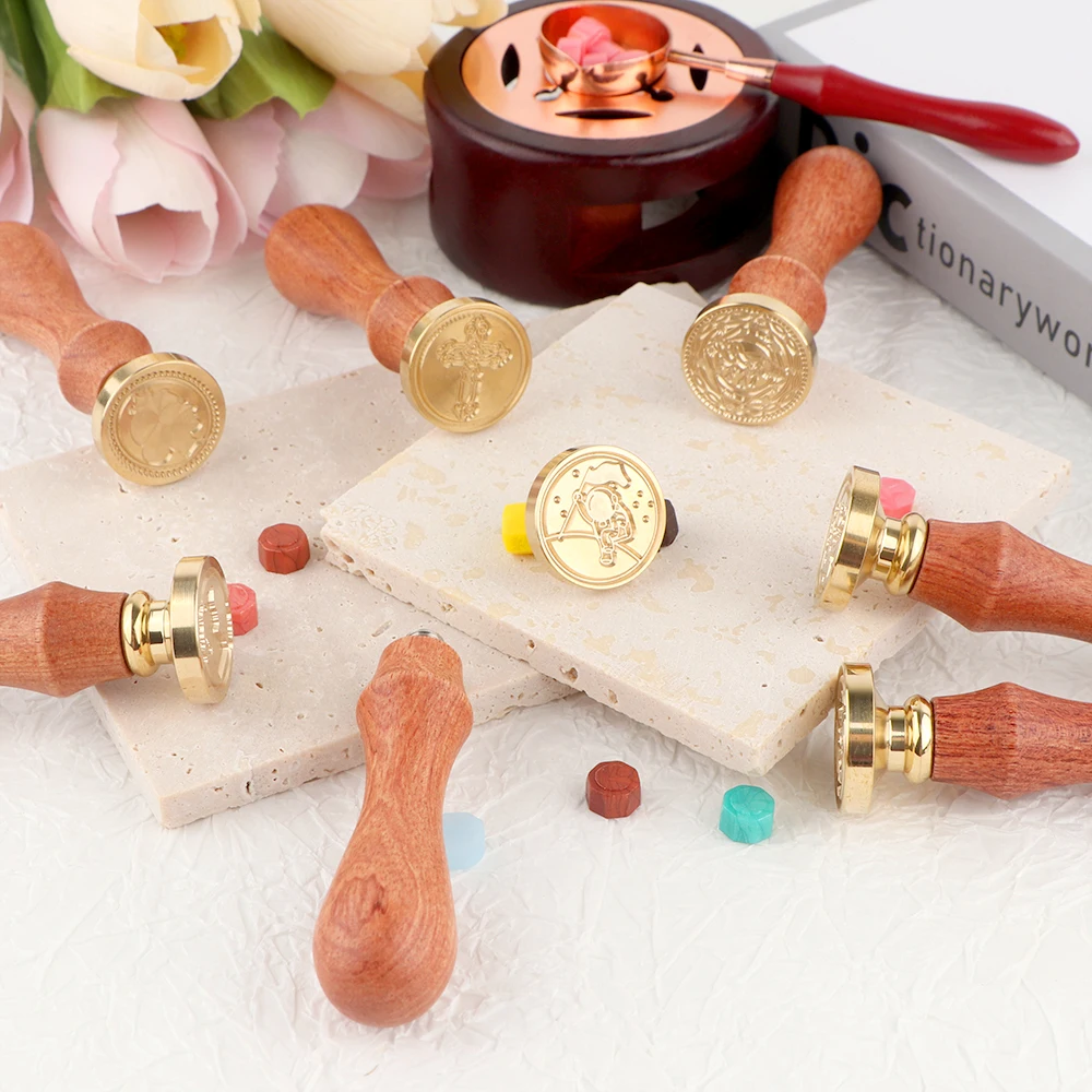 Zestaw stempelków do pieczęci  – Wax Seal Stamp Set recenzja i cena