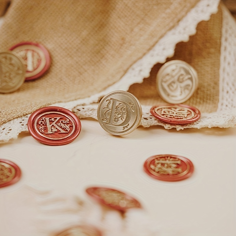 A- M klasyczne różne litery wo – Wax Seal Stamp Set recenzja i cena