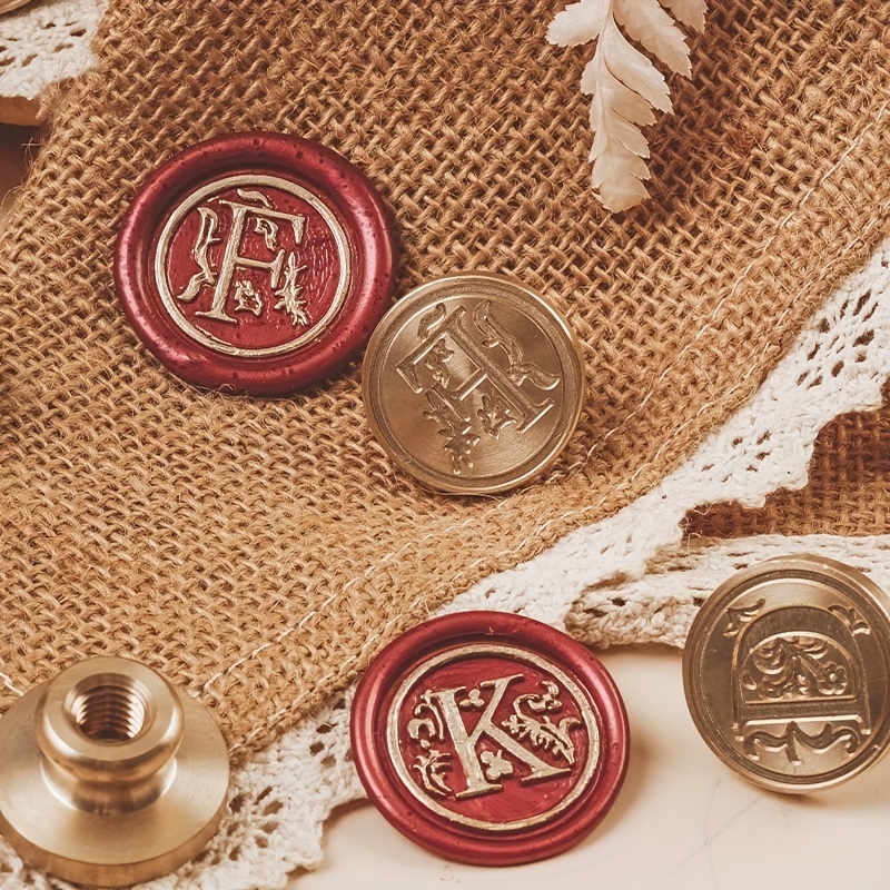 A- M klasyczne różne litery wo – Wax Seal Stamp Set recenzja i cena