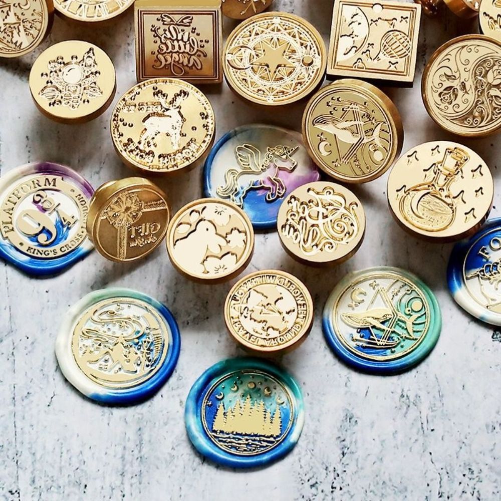 20 szt./zestaw Stempel do piec – Wax Seal Stamp Set recenzja i cena