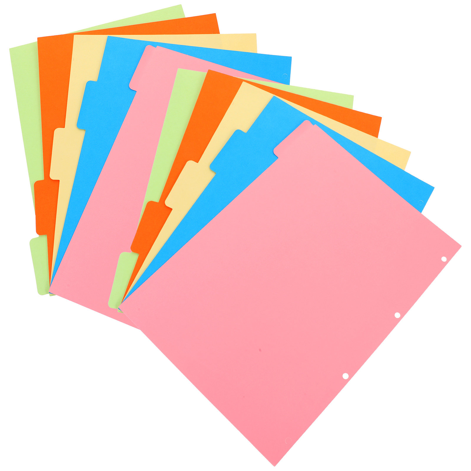 2 zestawy kolorowych przegróde – Tab Divider A4 recenzja i cena