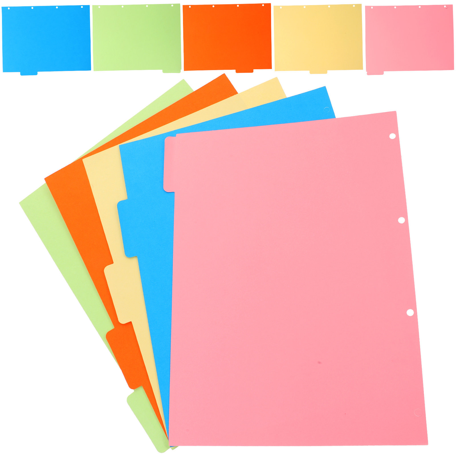 2 zestawy kolorowych przegróde – Tab Divider A4 recenzja i cena