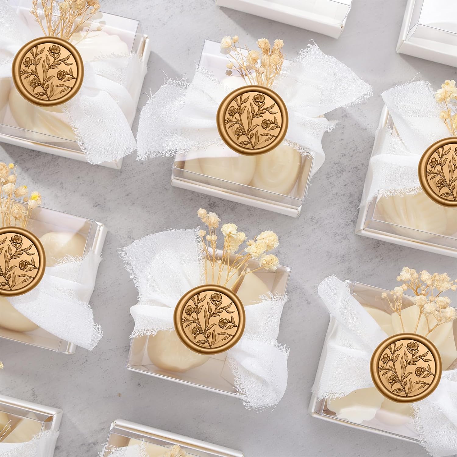 Naklejki z lakierem do pieczęc – Wax Seal Stamp Set recenzja i cena
