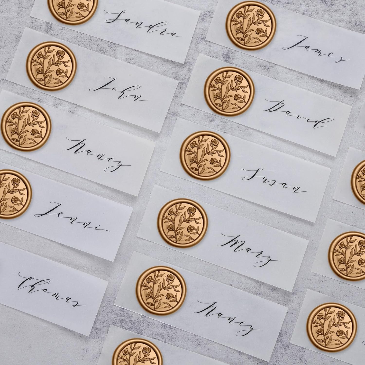 Naklejki z lakierem do pieczęc – Wax Seal Stamp Set recenzja i cena